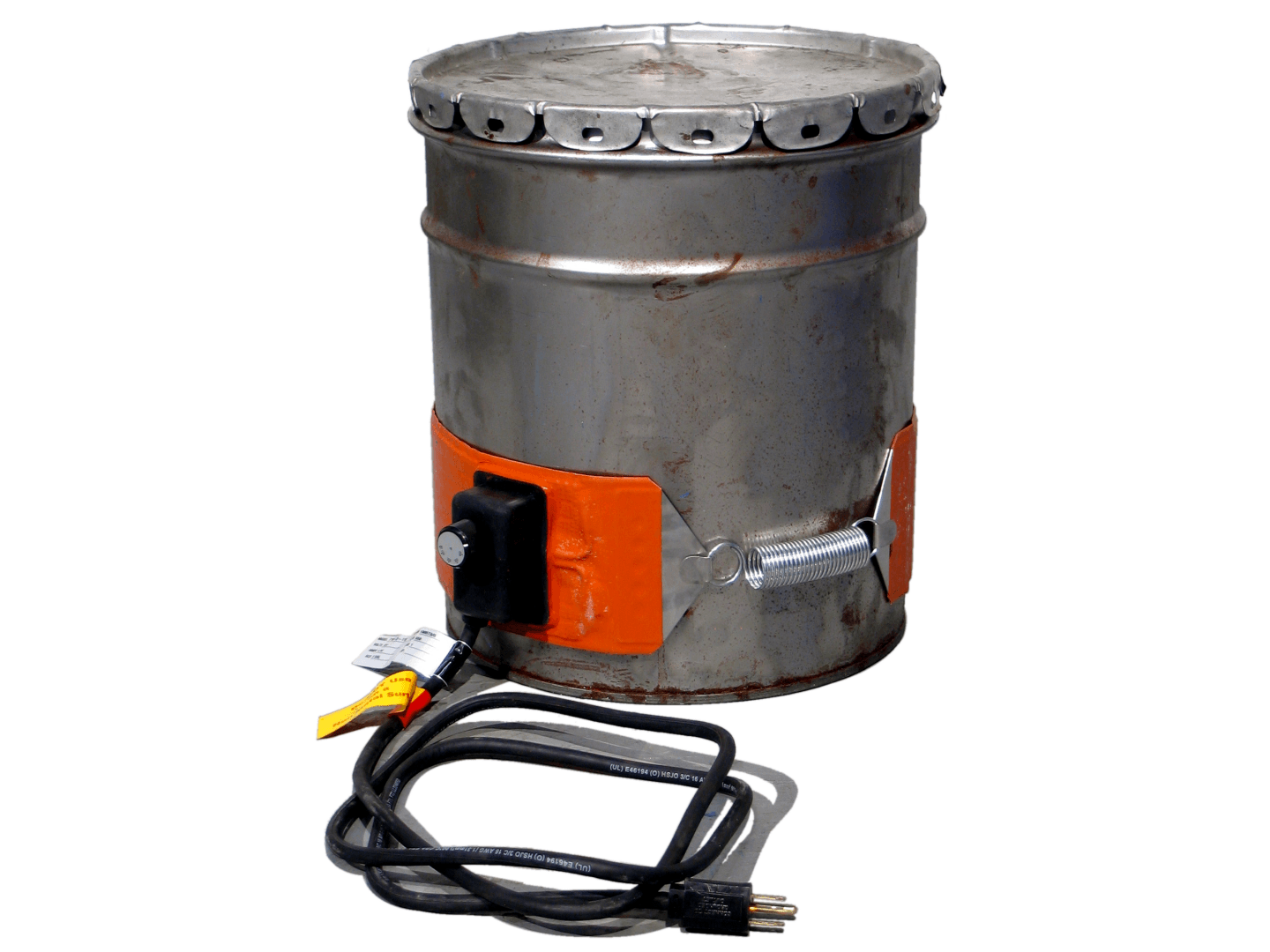 Morse Model 710-15-115 heater for 15-gallon metal drum, 115v 50/60hz, 700 watt, 50 to 425 f thermostat 