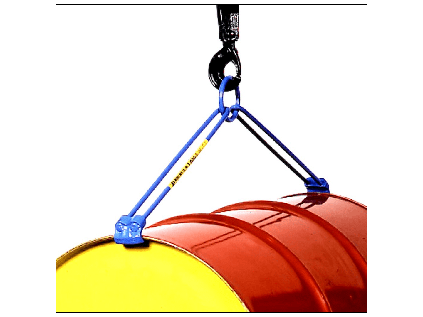 Morse 41 drum lifting hook, 1000 lb. capacity, lifts drum in horizontal