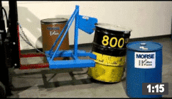 MORSPEED(tm) 1000 Forklift Drum Handler